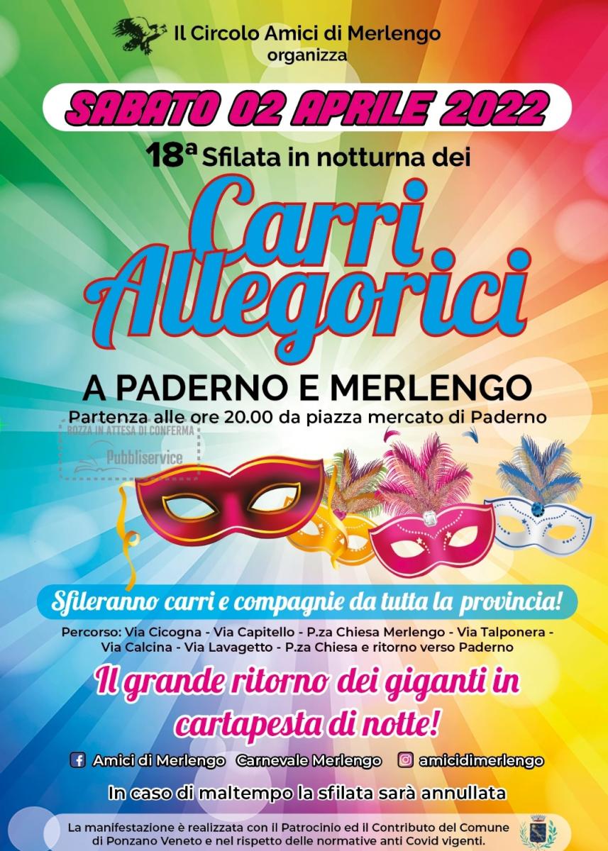 Locandina Carri Allegorici