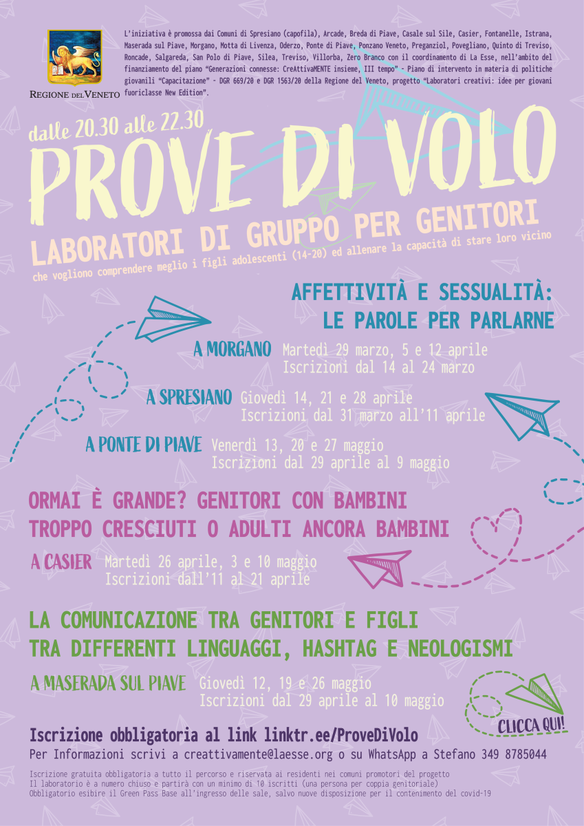 Locandina Prove di Volo