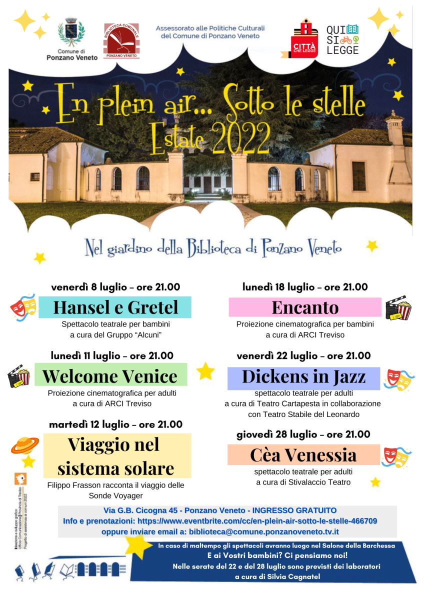 Locandina En plein air... sotto le stelle