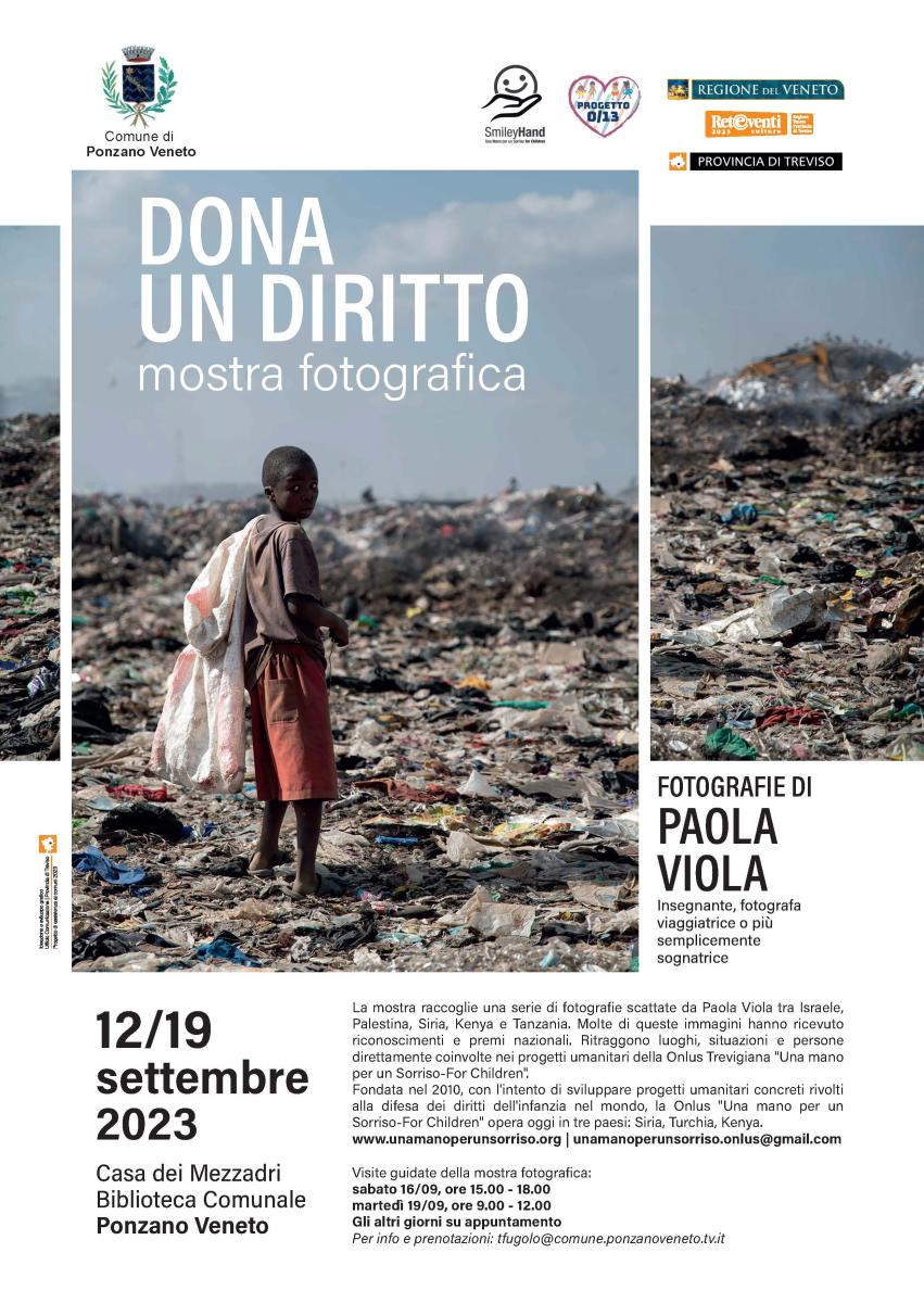 Locandina Dona un diritto