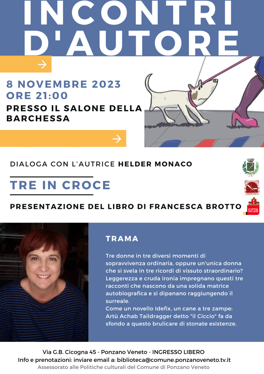Incontri d'autore: Francesca Brotto