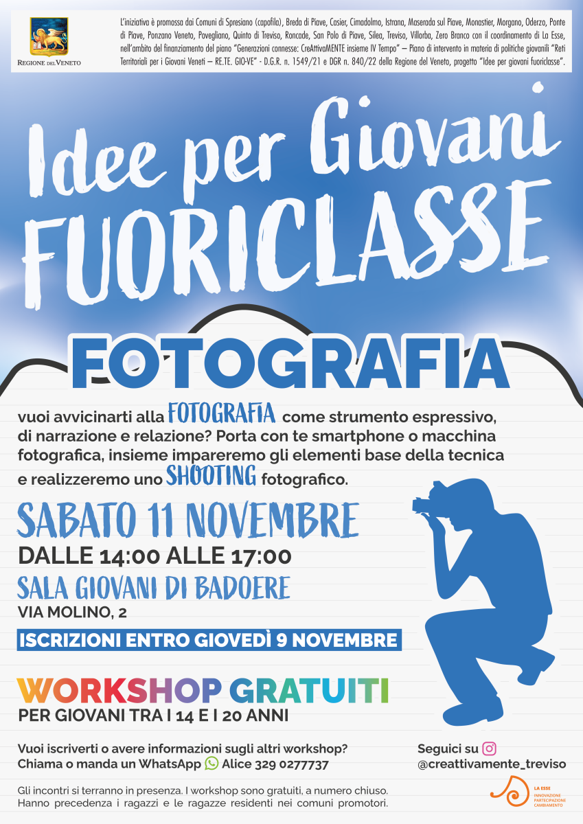 Workshop fotografico