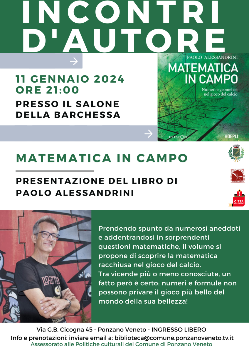 Locandina presentazione Paolo Alessandrini