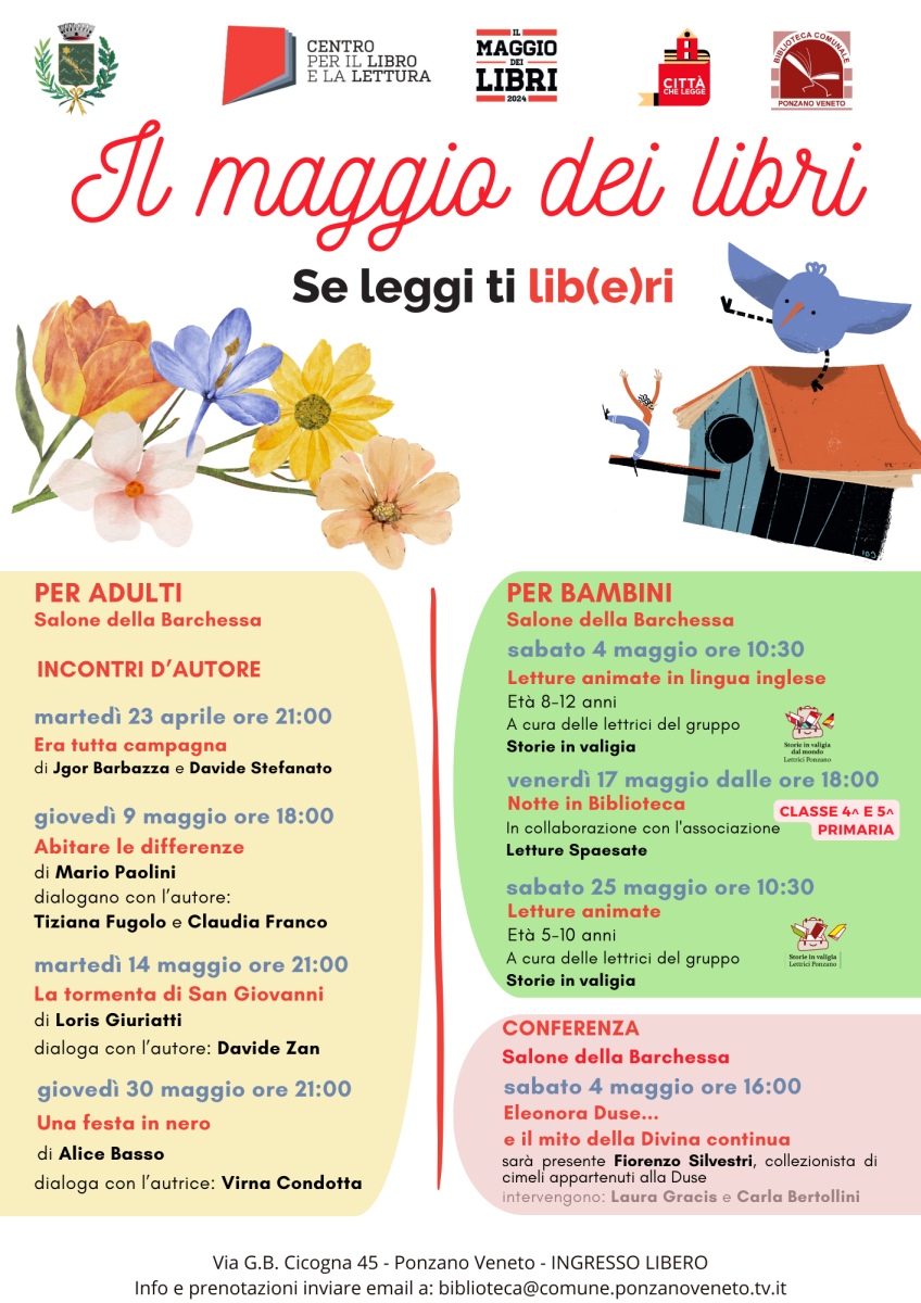 Locandina Maggio dei Libri