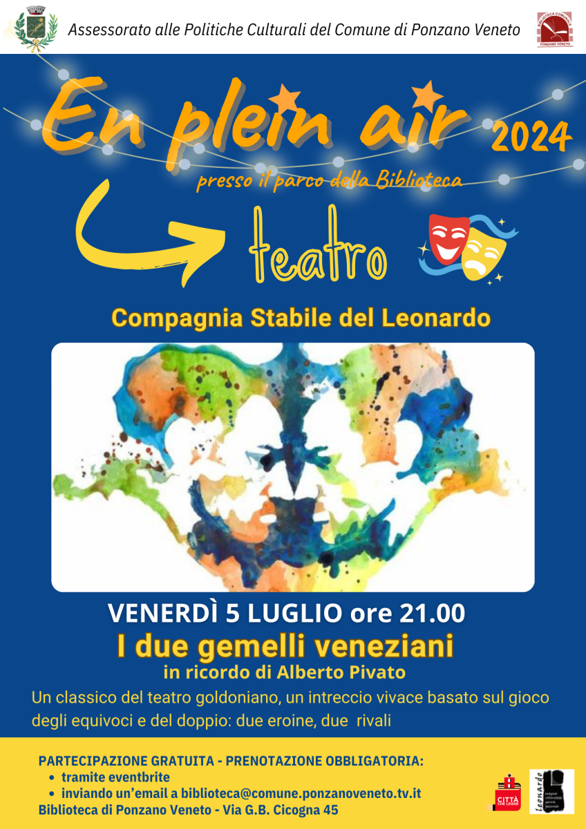 Locandina I due gemelli veneziani