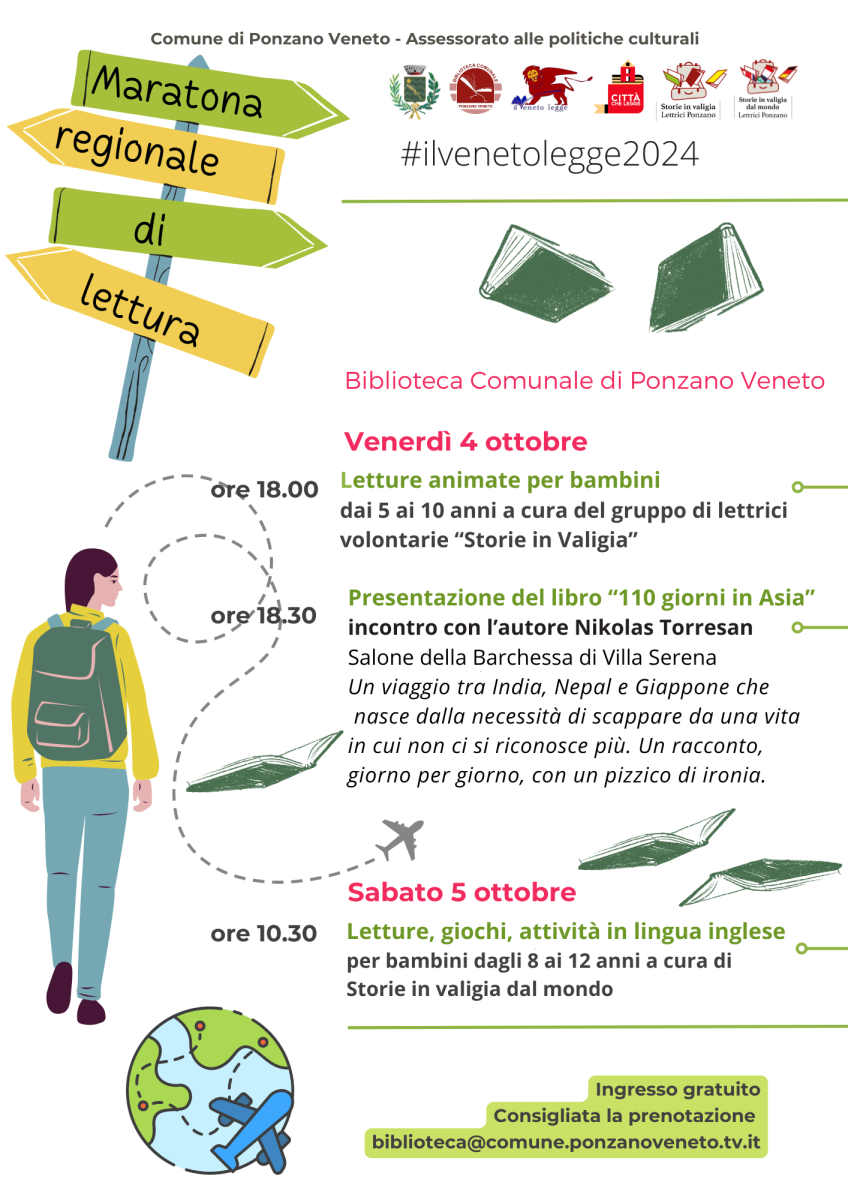 Locandina Maratona di lettura