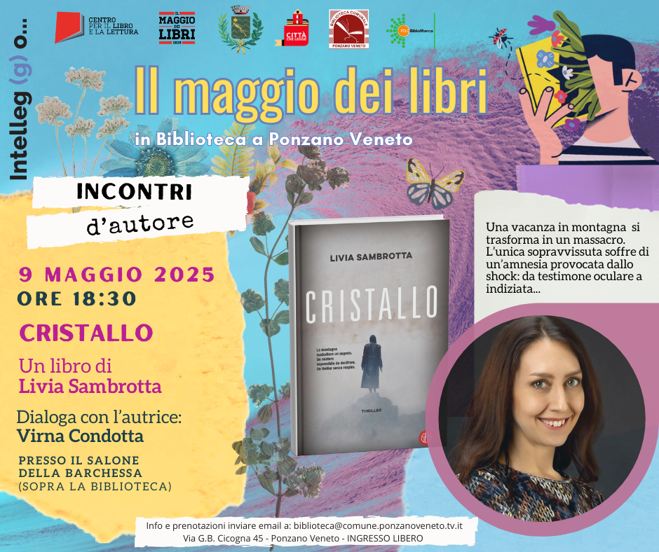 locandina incontri d'autore Livia Sambrotta