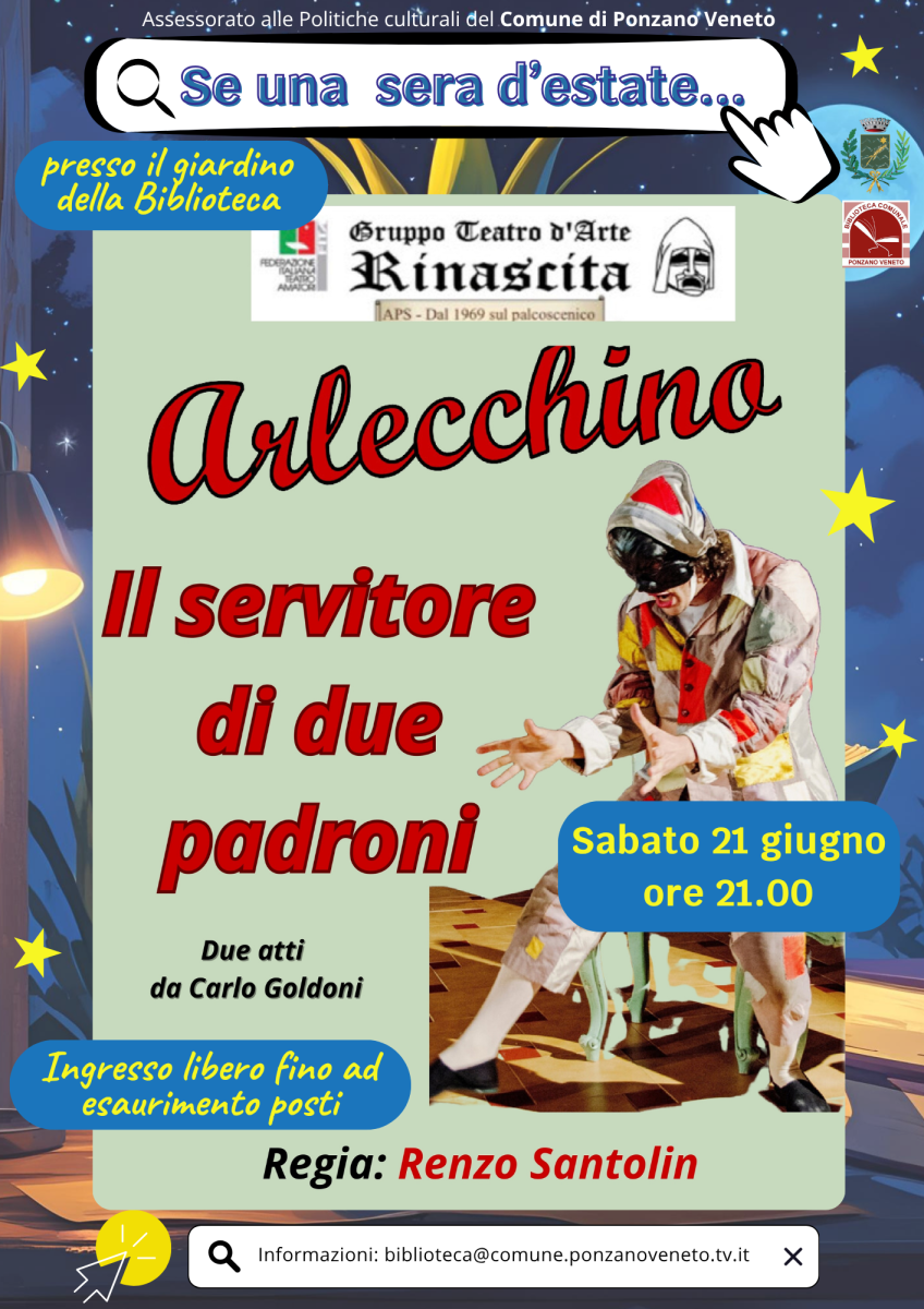 Locandina teatro 21 giugno